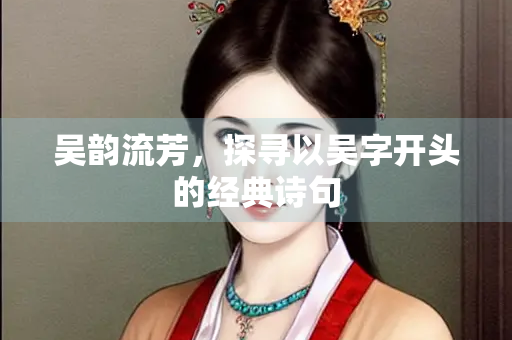 吴韵流芳，探寻以吴字开头的经典诗句