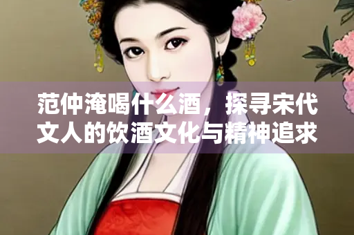 范仲淹喝什么酒，探寻宋代文人的饮酒文化与精神追求