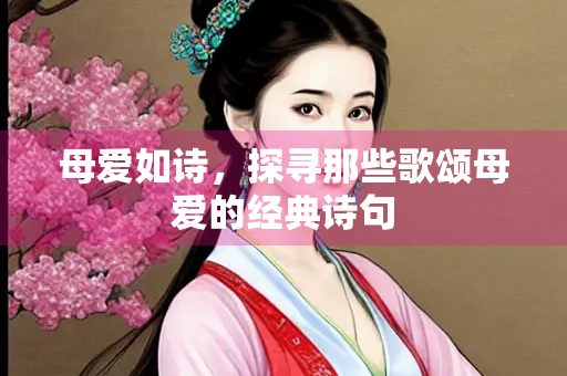 母爱如诗，探寻那些歌颂母爱的经典诗句