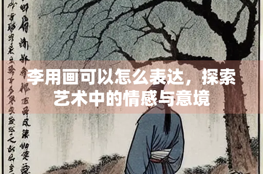 李用画可以怎么表达，探索艺术中的情感与意境