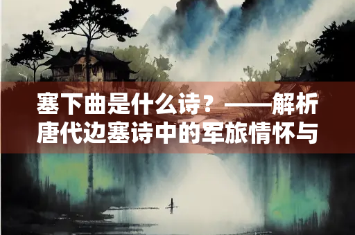 塞下曲是什么诗？——解析唐代边塞诗中的军旅情怀与历史回响