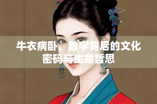 牛衣病卧，数字背后的文化密码与生命哲思