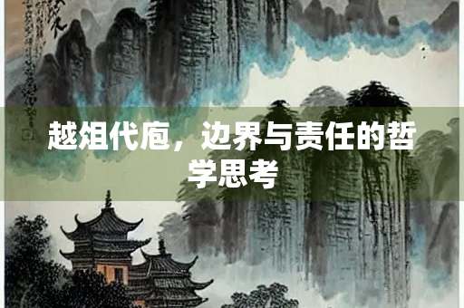 越俎代庖，边界与责任的哲学思考