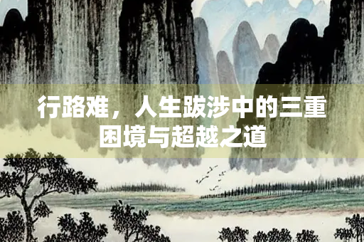 行路难，人生跋涉中的三重困境与超越之道