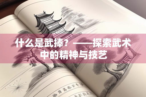 什么是武捧？——探索武术中的精神与技艺