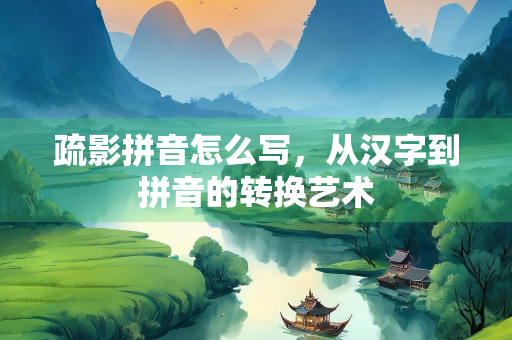 疏影拼音怎么写，从汉字到拼音的转换艺术