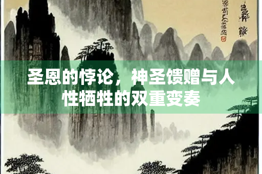 圣恩的悖论，神圣馈赠与人性牺牲的双重变奏