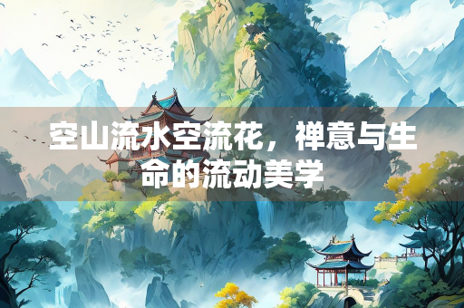 空山流水空流花，禅意与生命的流动美学