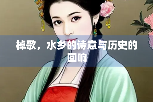 棹歌，水乡的诗意与历史的回响