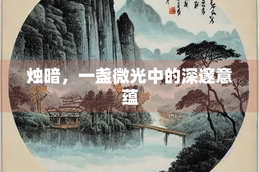 烛暗，一盏微光中的深邃意蕴