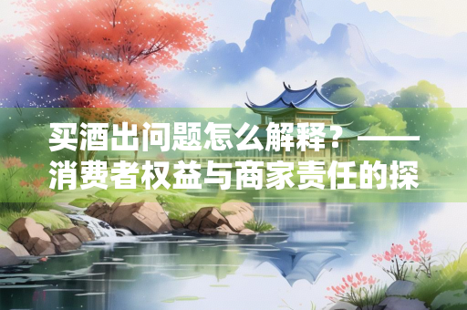 买酒出问题怎么解释？——消费者权益与商家责任的探讨