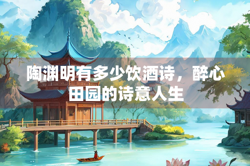 陶渊明有多少饮酒诗，醉心田园的诗意人生