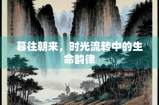 暮往朝来，时光流转中的生命韵律