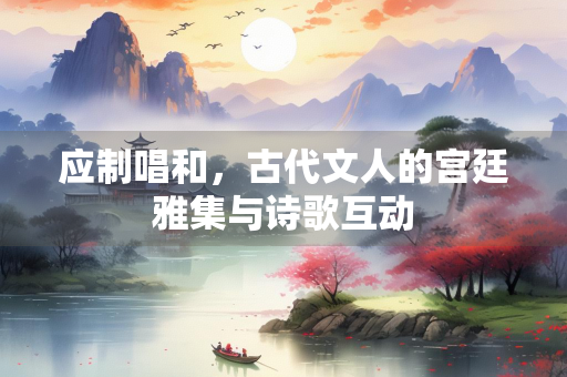 应制唱和，古代文人的宫廷雅集与诗歌互动