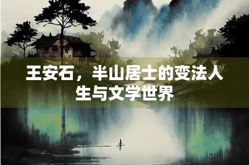 王安石，半山居士的变法人生与文学世界