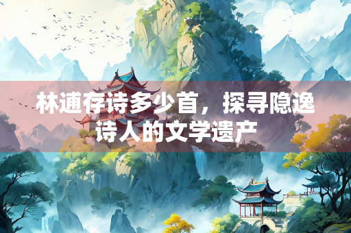 林逋存诗多少首，探寻隐逸诗人的文学遗产