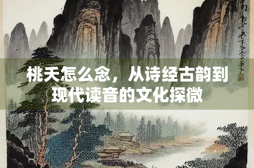 桃夭怎么念，从诗经古韵到现代读音的文化探微