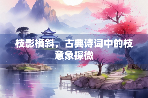 枝影横斜，古典诗词中的枝意象探微