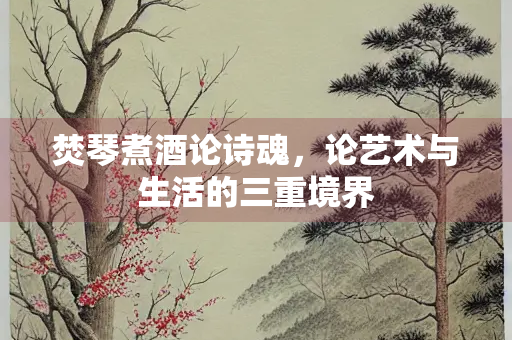 焚琴煮酒论诗魂，论艺术与生活的三重境界