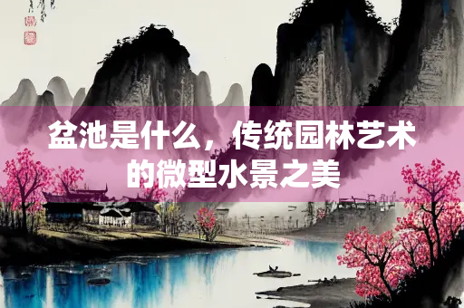 盆池是什么，传统园林艺术的微型水景之美