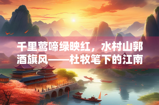 千里莺啼绿映红，水村山郭酒旗风——杜牧笔下的江南春色