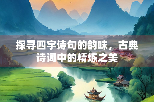 探寻四字诗句的韵味，古典诗词中的精炼之美