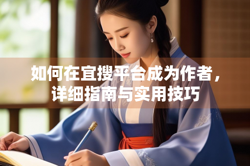 如何在宜搜平台成为作者，详细指南与实用技巧