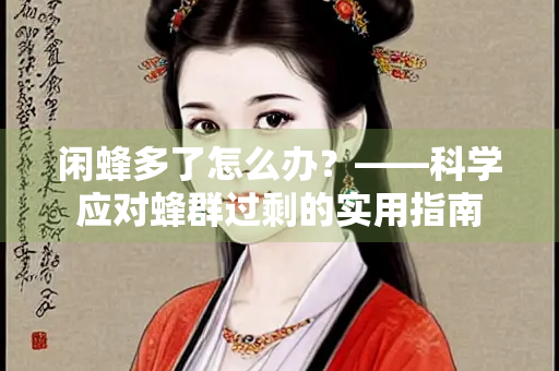 闲蜂多了怎么办？——科学应对蜂群过剩的实用指南