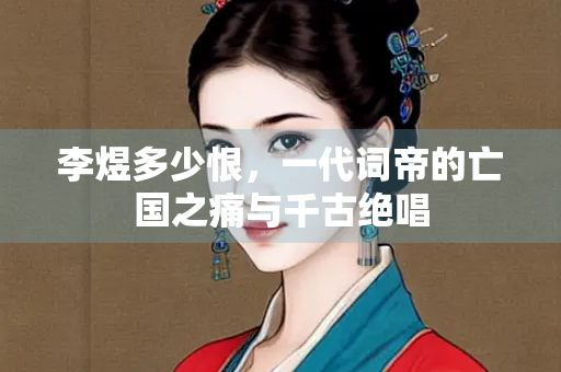 李煜多少恨，一代词帝的亡国之痛与千古绝唱