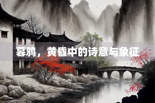 暮鸦，黄昏中的诗意与象征
