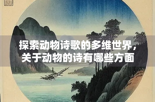 探索动物诗歌的多维世界，关于动物的诗有哪些方面