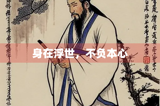 身在浮世，不负本心