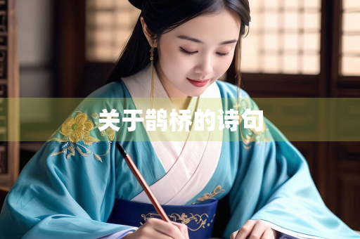 关于鹊桥的诗句