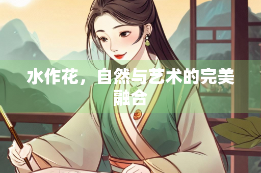 水作花，自然与艺术的完美融合