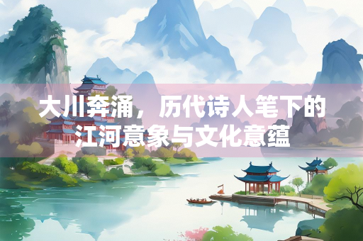大川奔涌，历代诗人笔下的江河意象与文化意蕴