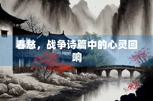春愁，战争诗篇中的心灵回响