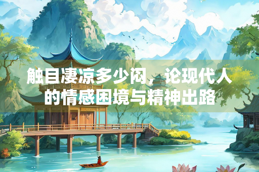 触目凄凉多少闷，论现代人的情感困境与精神出路
