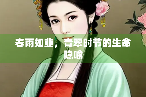 春雨如韭，青翠时节的生命隐喻