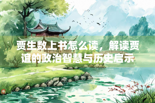 贾生数上书怎么读，解读贾谊的政治智慧与历史启示