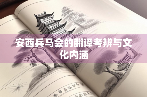 安西兵马会的翻译考辨与文化内涵