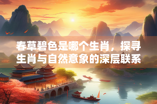 春草碧色是哪个生肖，探寻生肖与自然意象的深层联系