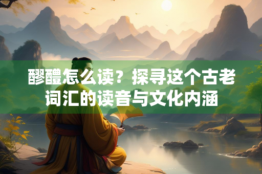 醪醴怎么读？探寻这个古老词汇的读音与文化内涵