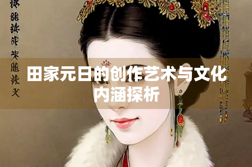 田家元日的创作艺术与文化内涵探析