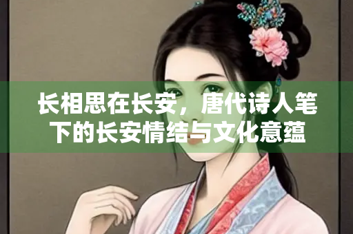 长相思在长安，唐代诗人笔下的长安情结与文化意蕴