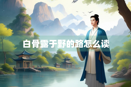 白骨露于野的路怎么读