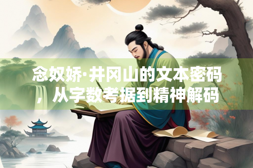 念奴娇·井冈山的文本密码，从字数考据到精神解码