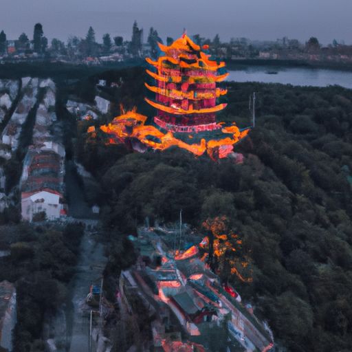 黄鹤楼前鹤是什么（黄鹤楼前面的鹤）