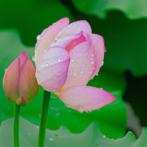 露涵两鲜翠是什么意思（露涵两鲜翠,风荡相磨倚的意思）